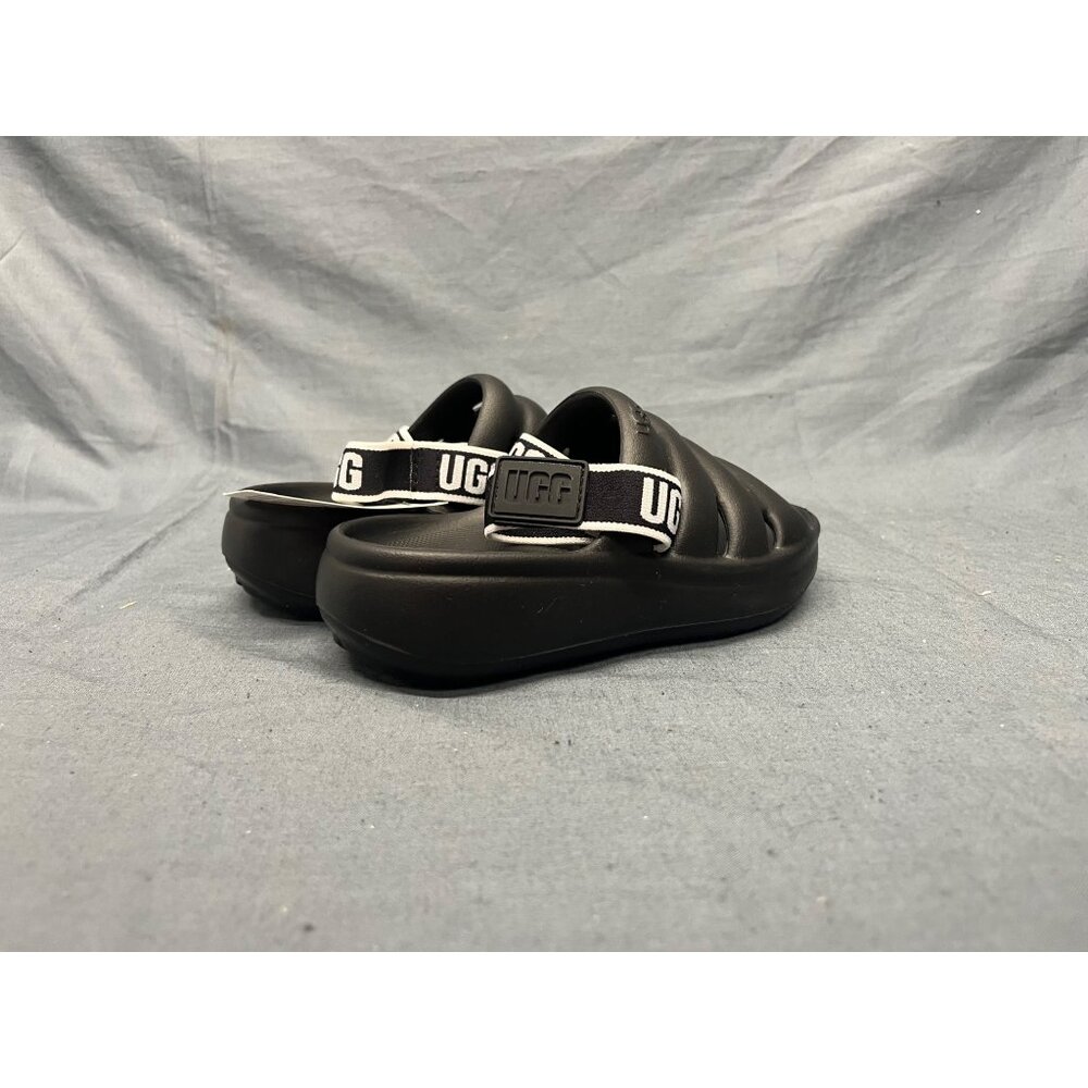 UGG Australia Boys K Sport Yeah Slide Logo Slip-On Black Size 6 NEW NO BOX! - Picture 8 of 10